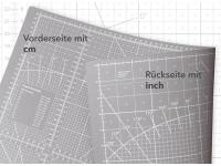 Patchworkmatte grau