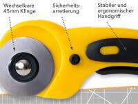 45mm Rollschneider Sonderpreis